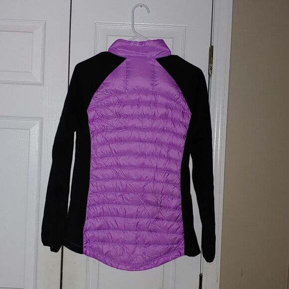 32 Degrees lilac purple down  weatherproof mixed quilted jacket Sz M NWOT - Picture 4 of 7